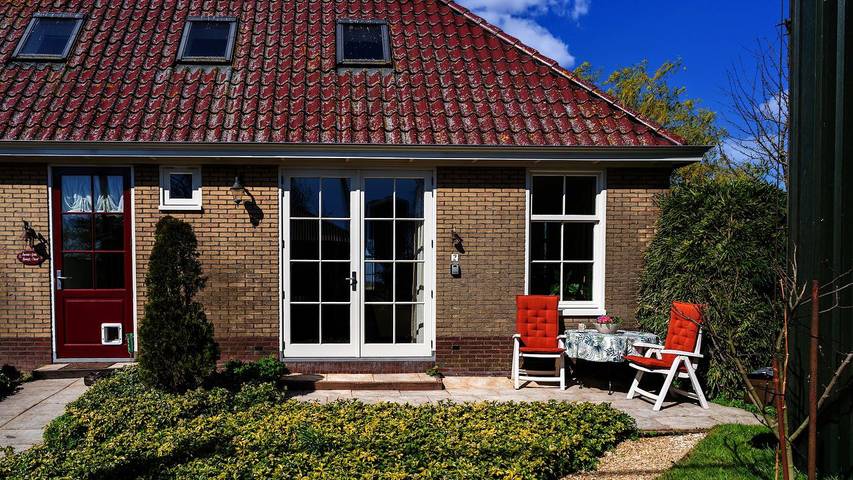 Vakantiehuis voor 3 personen, met tuin in Waterland