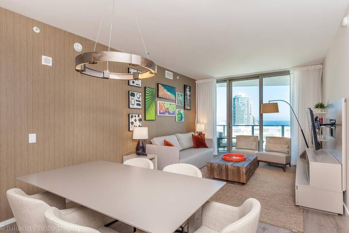 Apartamento entero, Apartamento de vacaciones para 6 personas con balcón in Hollywood Beach (FL), Hallandale Beach