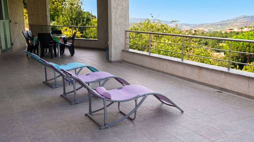 Ferienhaus für 4 Personen, mit Terrasse und Garten