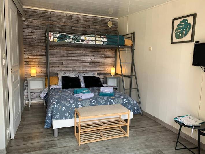 Chambre d’hôte pour 2 personnes, avec terrasse ainsi que vue et jardin dans Sèvremont - 2