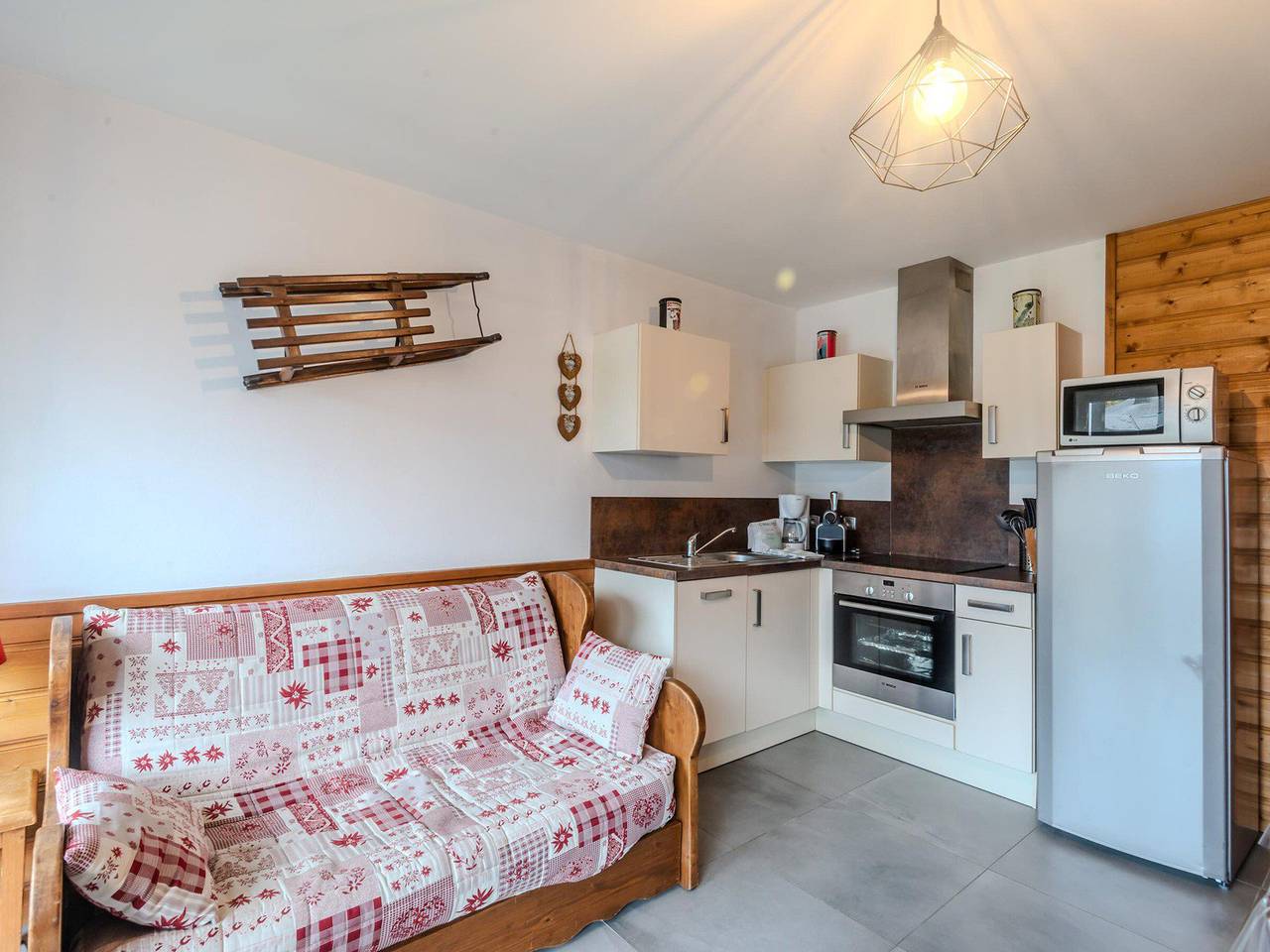 Estudio entero, Acogedor estudio con cabina, cerca de pistas y servicios in Morzine, Les Portes du Soleil