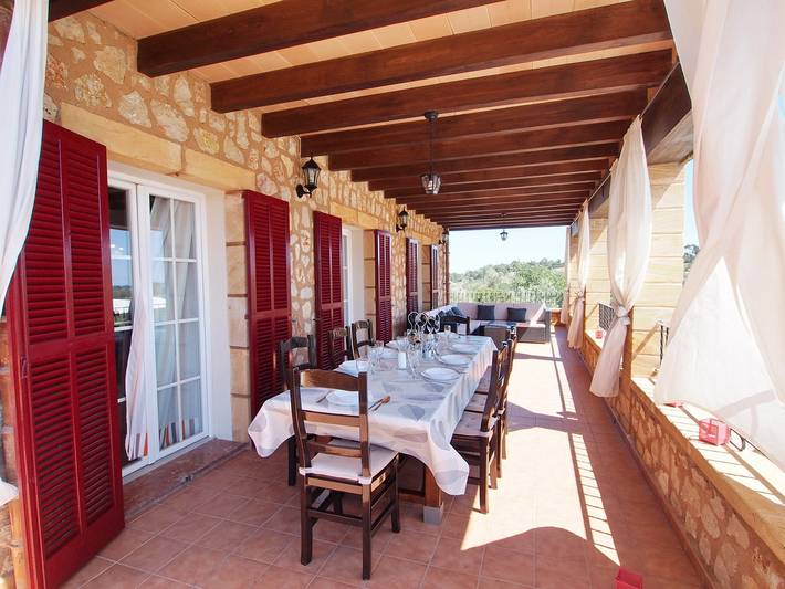 Finca für 12 Personen, mit Pool und Garten sowie Terrasse in Manacor - 4