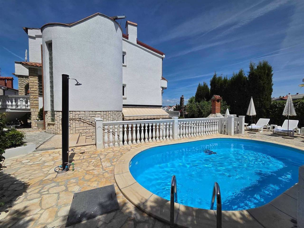 Ganze Wohnung, Ferienwohnung Željka 4 mit Terrasse in Malinska, Krk