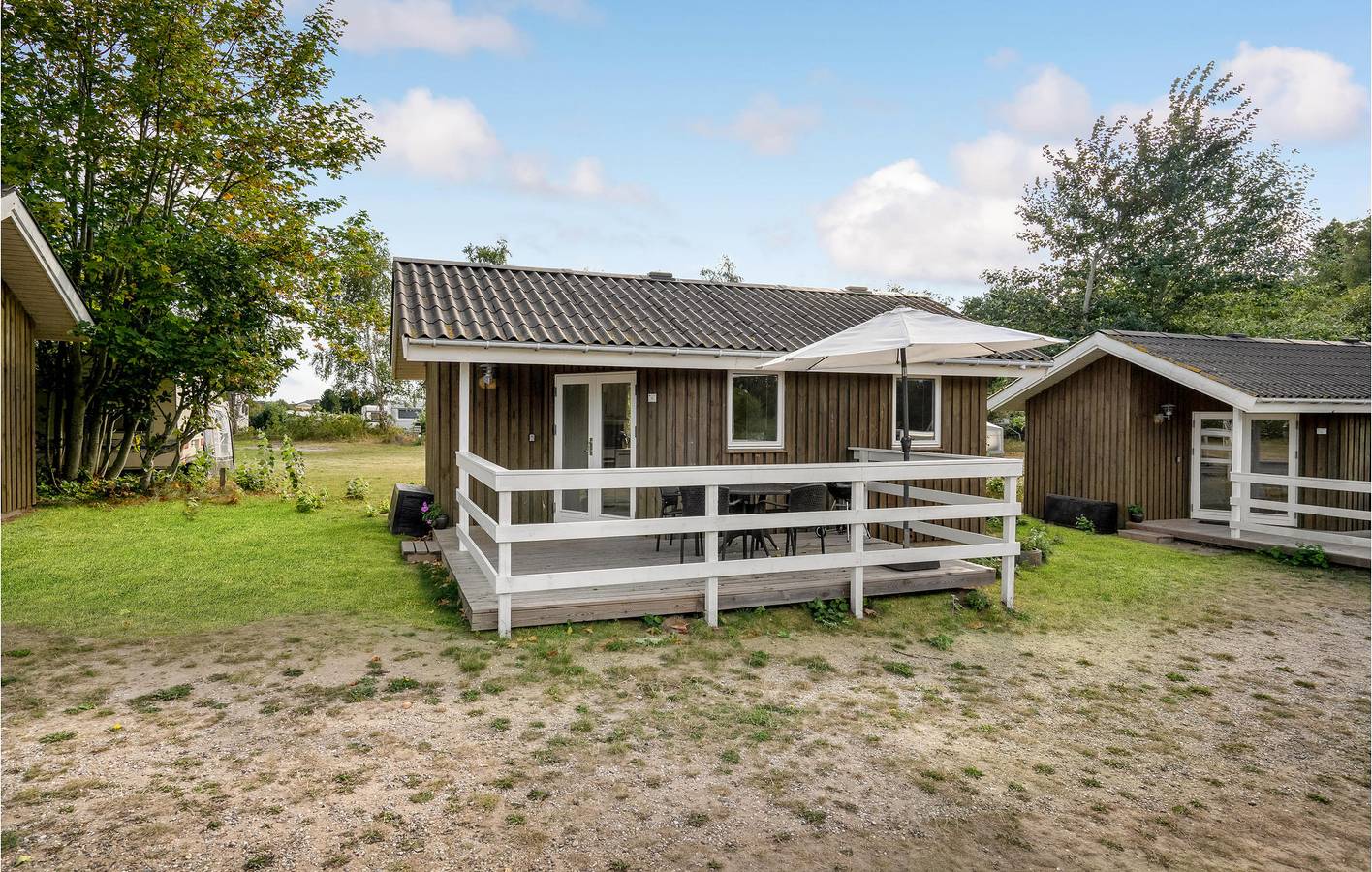 Feriehus for 4 personer med pool in Humble, Langeland