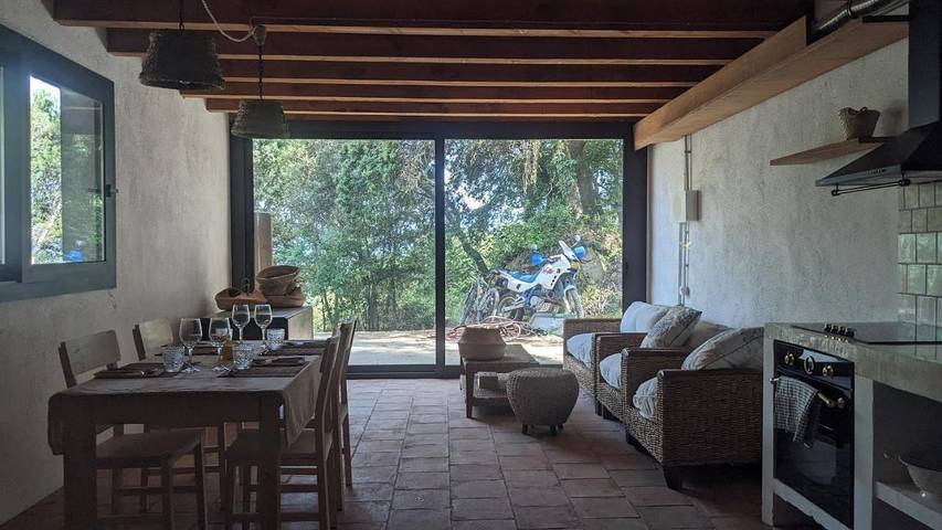 Casa rural para 4 personas, con jardín y vistas además de terraza y piscina en Valles Oriental - 4