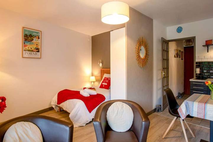 Gîte pour 2 personnes, avec balcon dans Gare De Pornic - 2