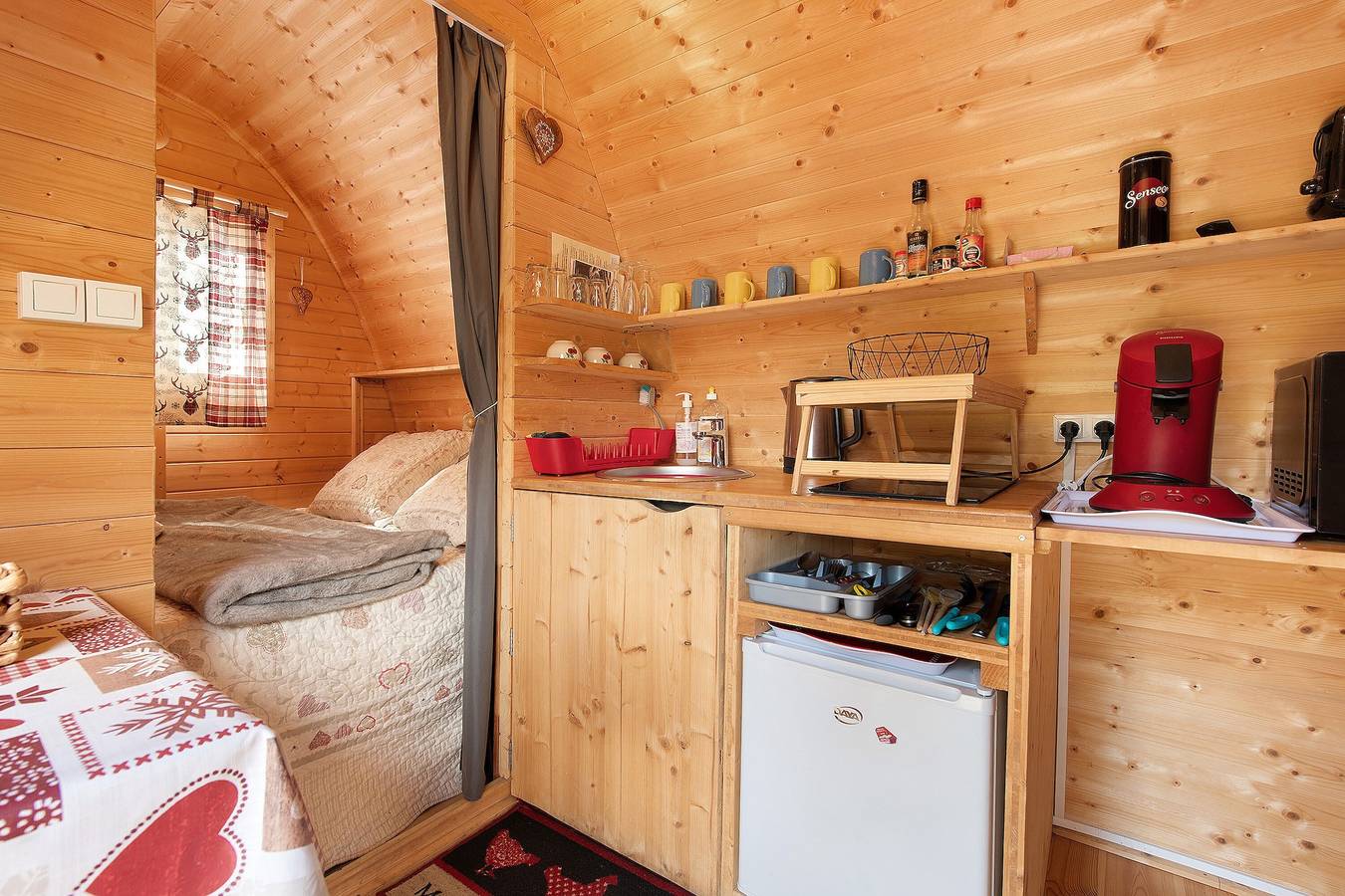 Cabane Perce Neige - Gavarnie: Refugio de madera en camping familiar de montaña in Gèdre, Parque nacional de los Pirineos
