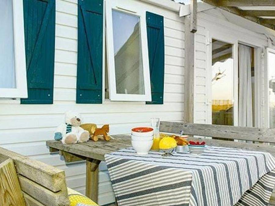 Camping Marvilla Parks - La Pinède - Mobilhome 6 personas - Confort | 3 Dormitorios | 6 Pers | Terraza elevada | Tv in Les Mathes, Côte de Beauté
