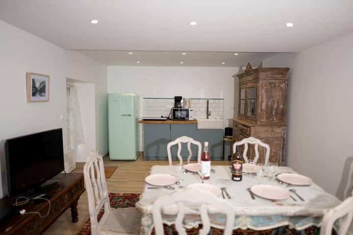 Maison de vacances pour 4 personnes, avec piscine et jardin