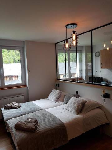 Gîte pour 2 personnes, avec vue, animaux acceptés à Modane