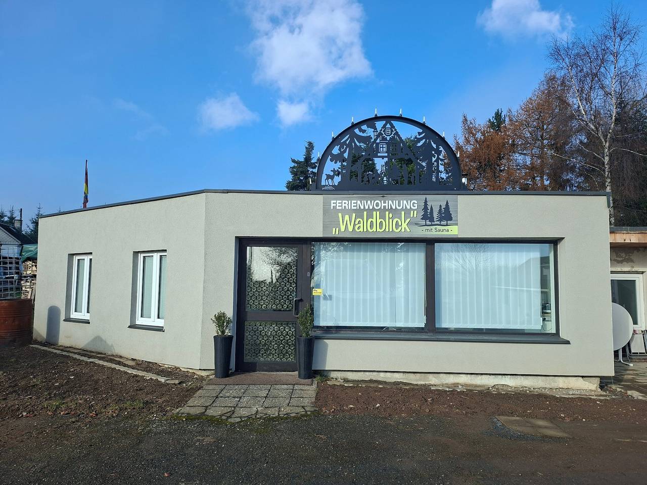 Ganze Wohnung, Ferienwohnung waldblick mit sauna in Deutschneudorf, Erzgebirge