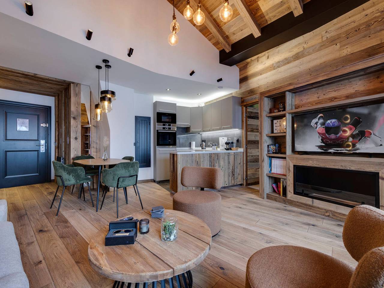 Geheel appartement, Vakantieappartement voor 6 personen met zwembad in Arc 1950, Bourg-Saint-Maurice