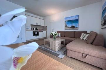 Ferienwohnung für 4 Personen, mit Balkon und Sauna in Döse