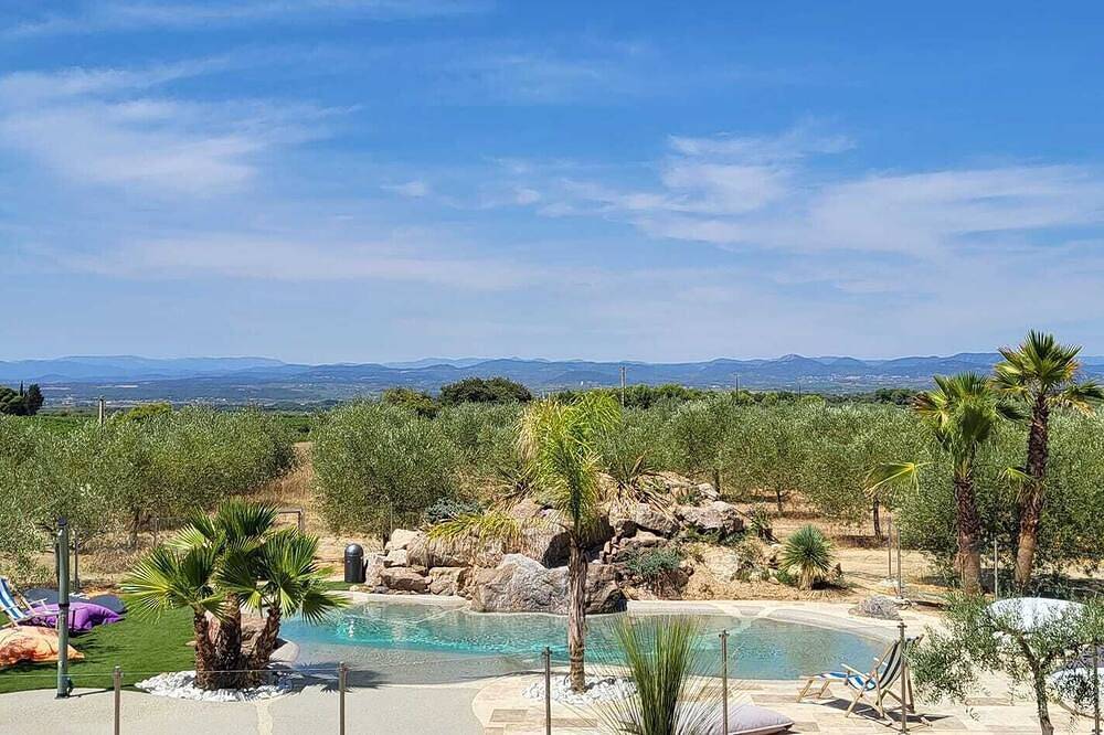 'Le Cerisier' Villa for 2/5 people Mas des Micocouliers in Montagnac, Côte d'Améthyste