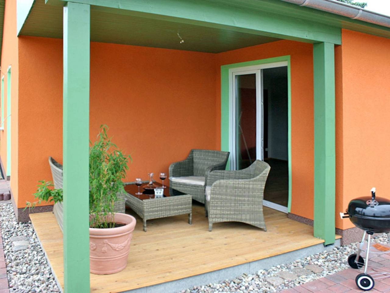 Kleines Ferienhaus am Feldrand - Ferienhaus in Malchow, Plauer See