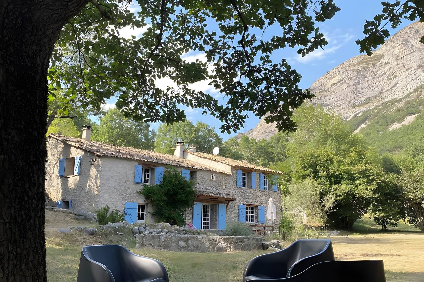 Haus in der Provence in der alten Walkmühle in Entrepierres, Forcalquier und Umgebung