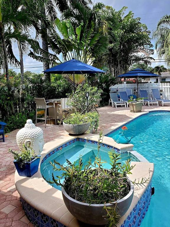 Apartment for 2 people, with yard in Florida