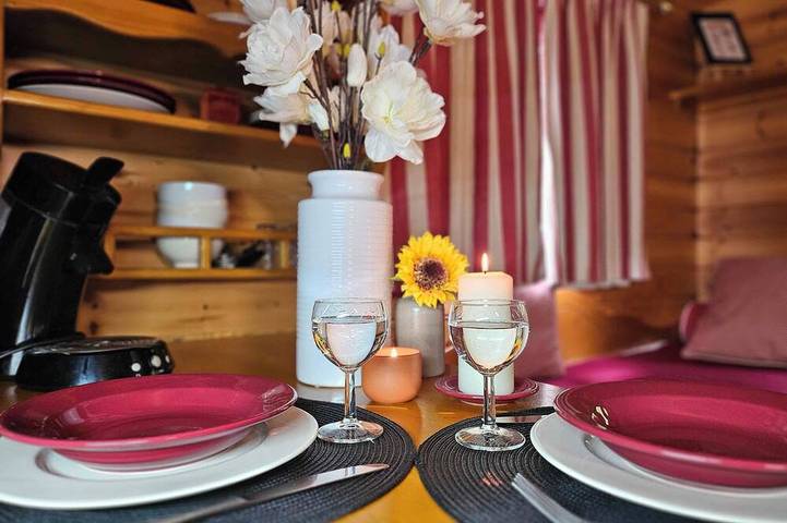 Mobil home pour 4 personnes, avec jardin et piscine à Padirac - 3