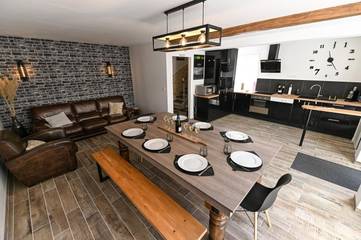 Gîte pour 4 personnes, avec terrasse à Moussy