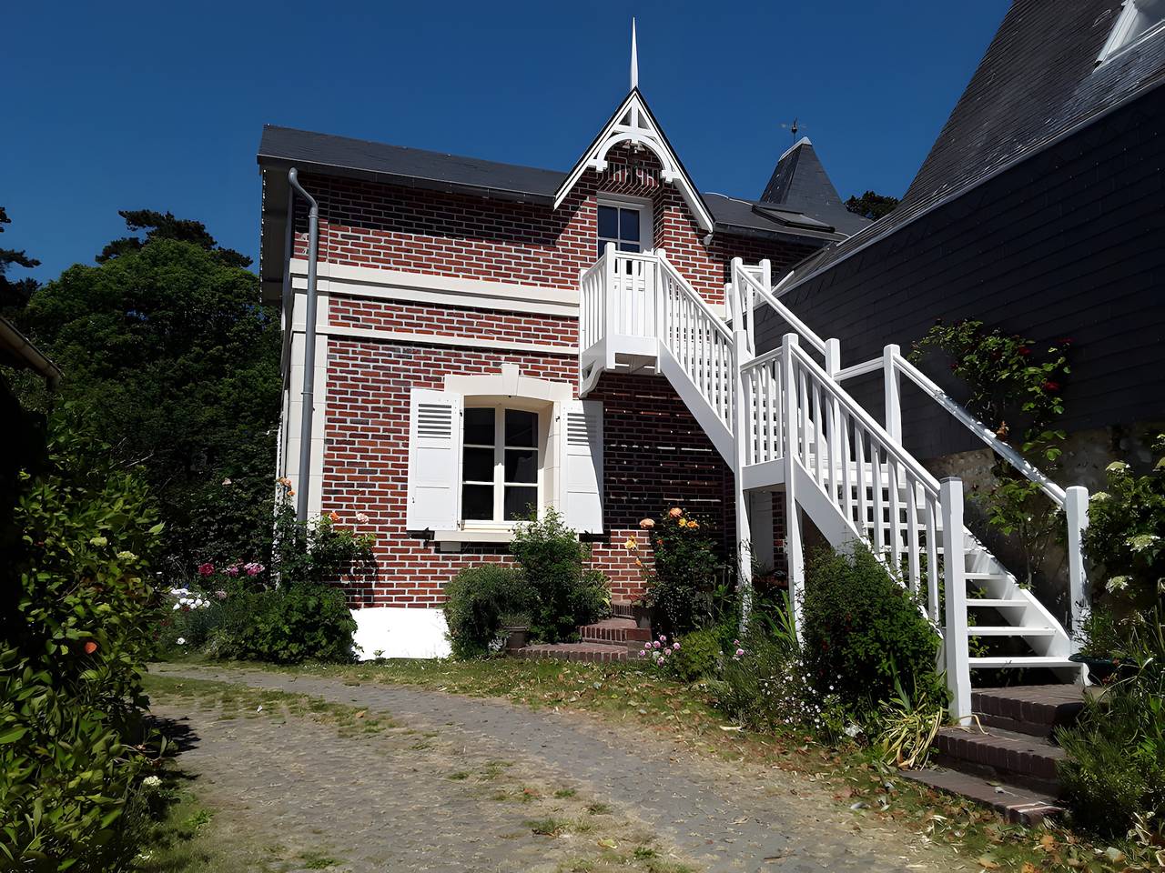 Bed & Breakfast 'Les Soliers - La Tourelle' met balkon en wifi, foto 8