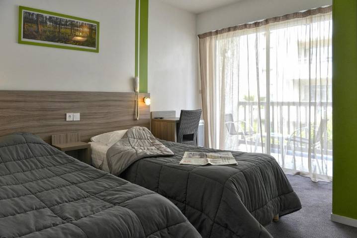Hôtel pour 2 personnes, avec Balcon et Terrasse dans Thermes de l'Avenue