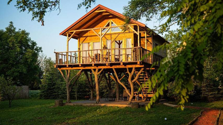 Hütte für 7 Personen, mit Garten und Ausblick, mit Haustier in Ungarn