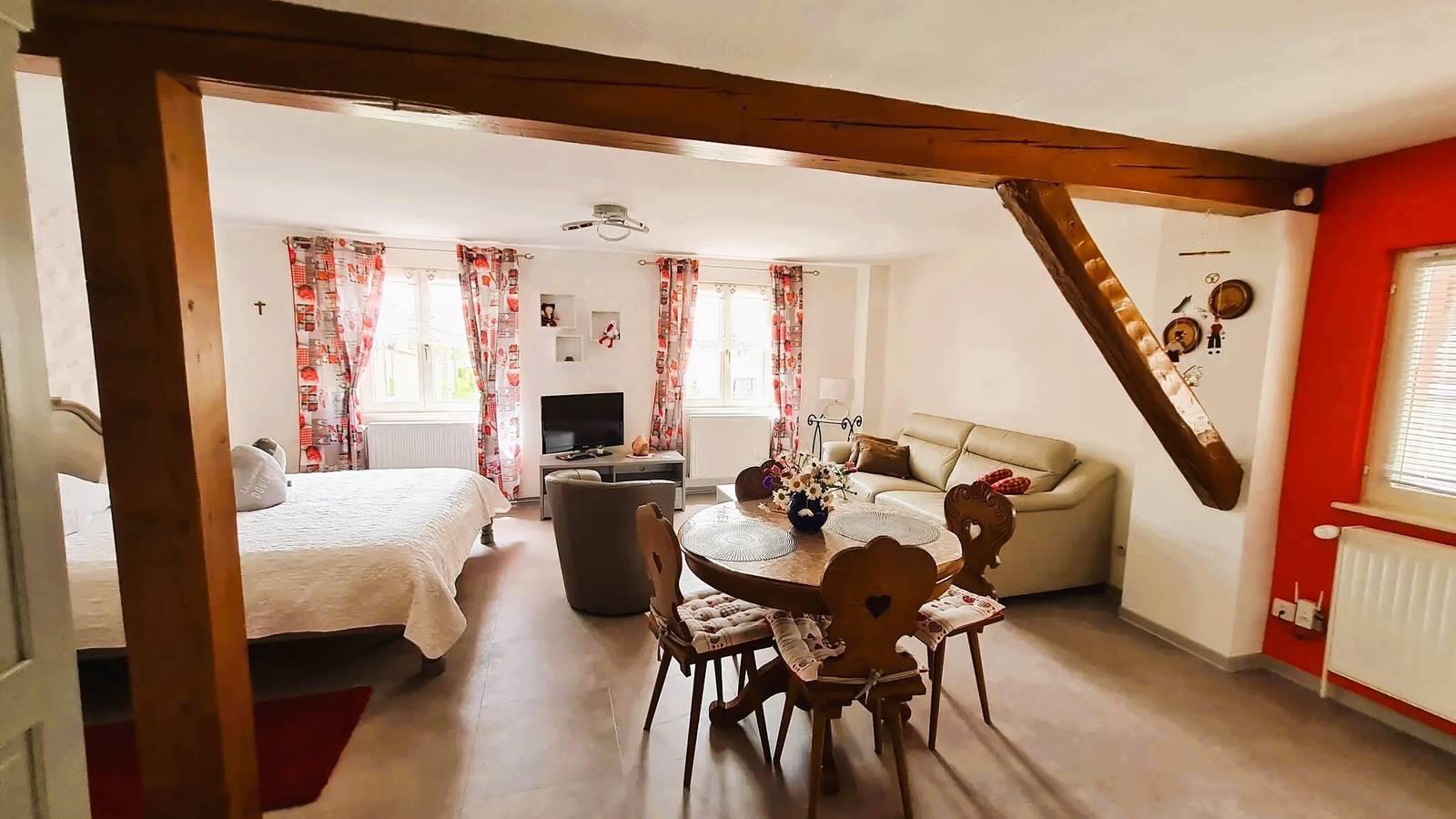 Ganzes Studio, L'écrin de Fortschwihr – Gemütliches Ferienhaus im Herzen des Elsass in Fortschwihr, Colmar und Umgebung