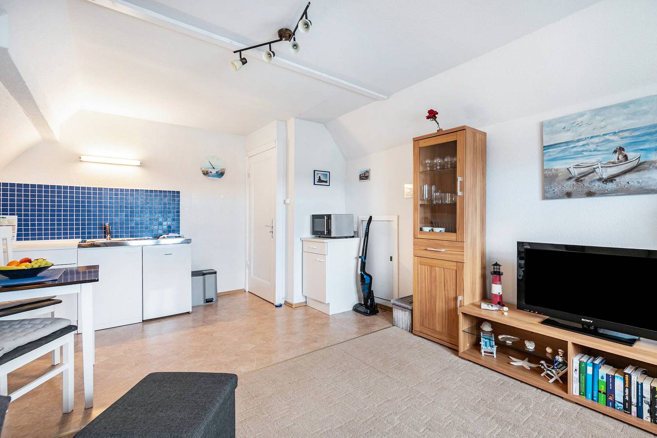 Ganze Wohnung, Ferienwohnung Sutter mit gemeinsamer Terrasse und Wlan in Nordstrand (Gemeinde), Nordstrand