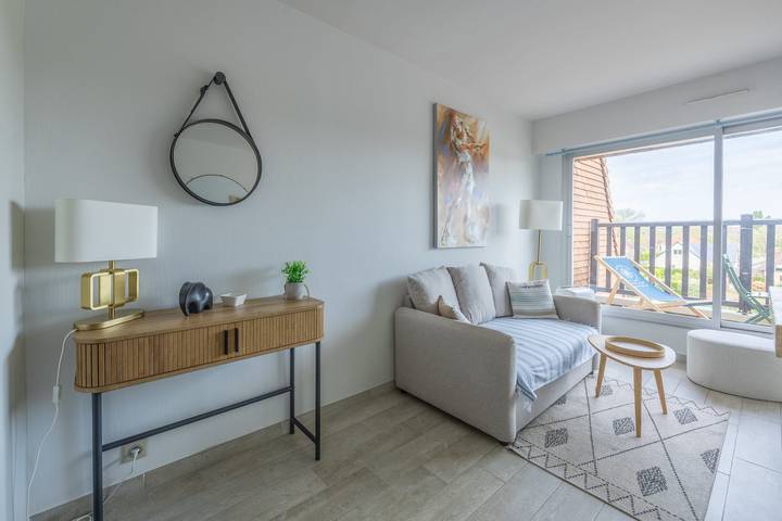 Ferienwohnung für 2 Personen, mit Balkon in Cabourg
