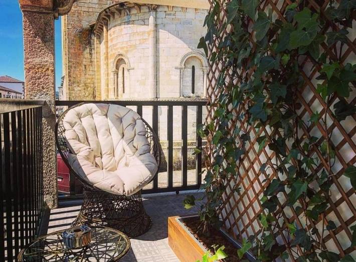 Maison d’hôte pour 2 personnes, avec vue et jardin à Portomarín - 4
