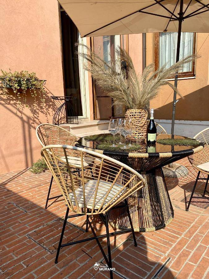 Apartament wakacyjny dla 4 osób, z Taras i Ogród w Murano