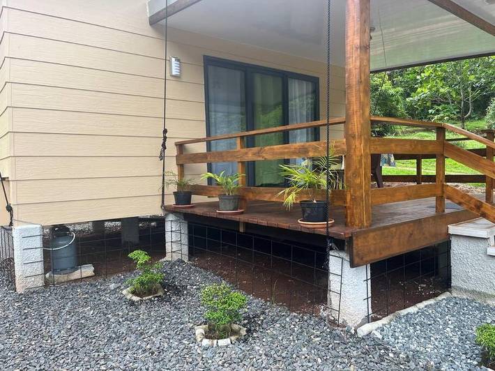 Location de vacances pour 2 personnes, avec vue ainsi que jardin et terrasse dans Huahine - 3