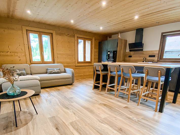 Gîte pour 6 personnes, avec terrasse à Abondance - 2