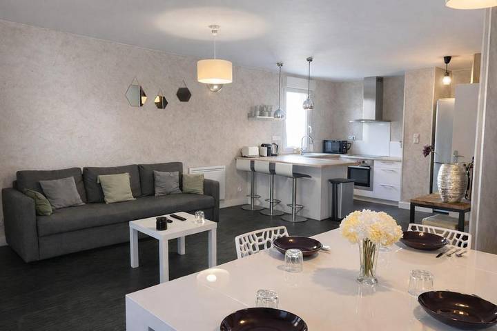 Appartement de vacances pour 4 personnes, avec terrasse, animaux acceptés