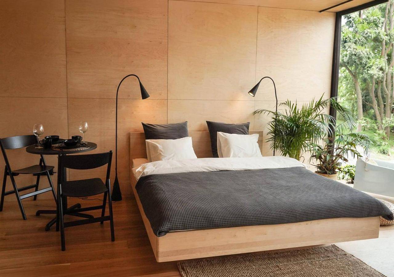 Domy w ogrodzie - Riverfront cabins in Poznań, Wielkopolska