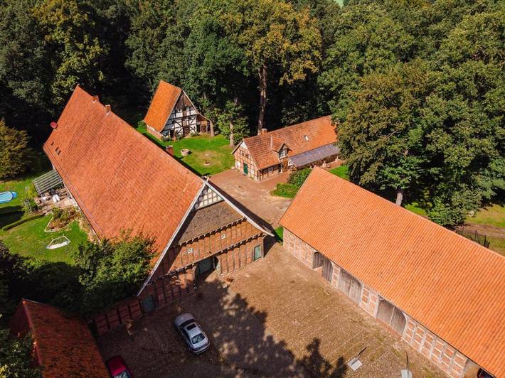 Ferienwohnung für 8 Personen, mit Terrasse und Garten in Badbergen