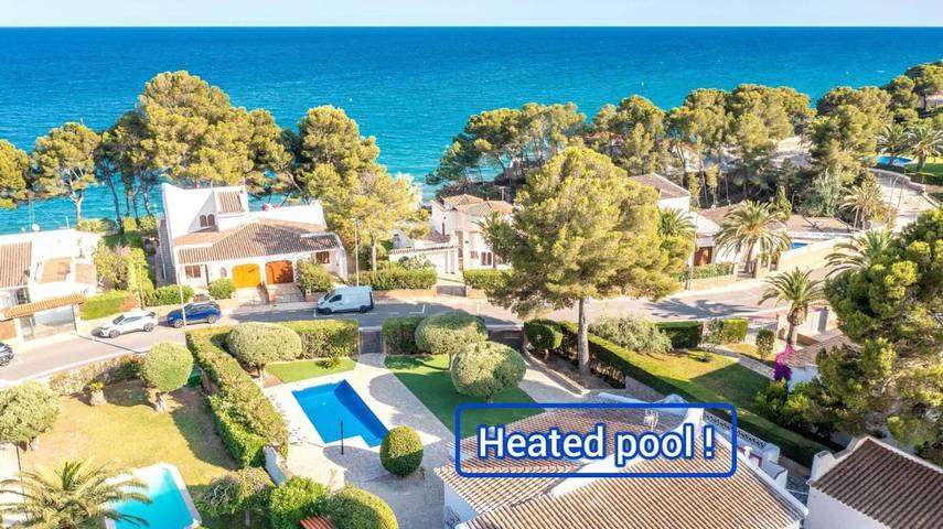 Villa pour 10 personnes, avec jardin ainsi que vue et piscine à Miami Platja