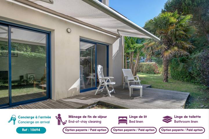 Location de vacances pour 6 personnes, avec jardin et terrasse, adapté aux familles dans Port du Crouesty - 2