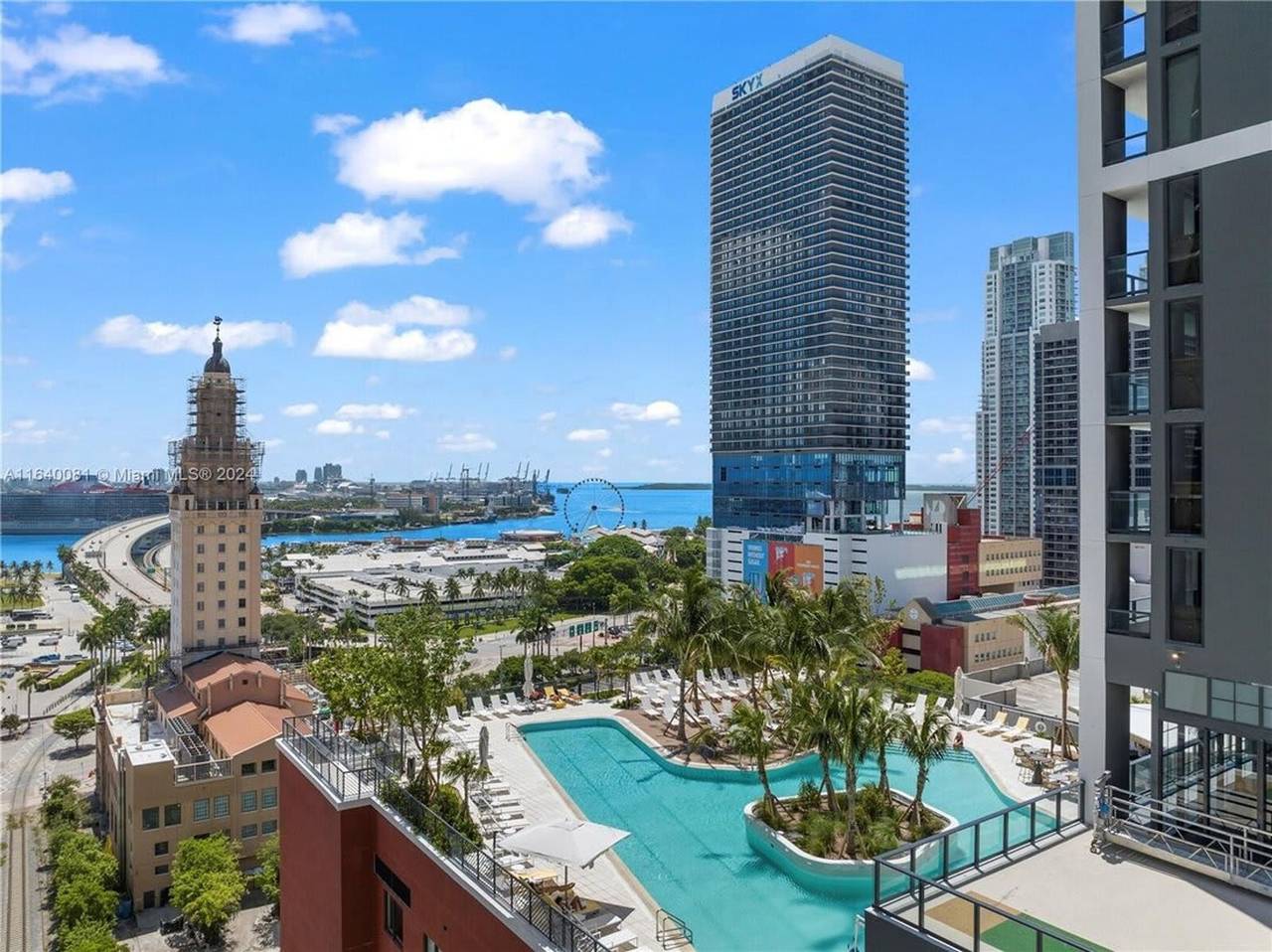 Ganze Wohnung, Bayside Breeze, Downtown Luxury Tower, Pool, Gym in Miami, Florida