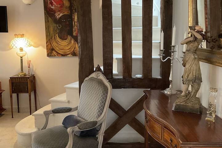 Location de vacances pour 2 personnes, avec terrasse et jardin à Saint-Vigor-le-Grand