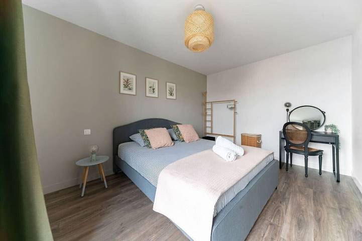 Ganze Wohnung, Grand Appartement design 2 chambres, parking privé in Clermont-Ferrand, Regionaler Naturpark Volcans d'Auvergne