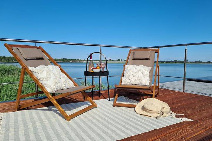 Hausboot für 5 Personen, mit Terrasse - 1