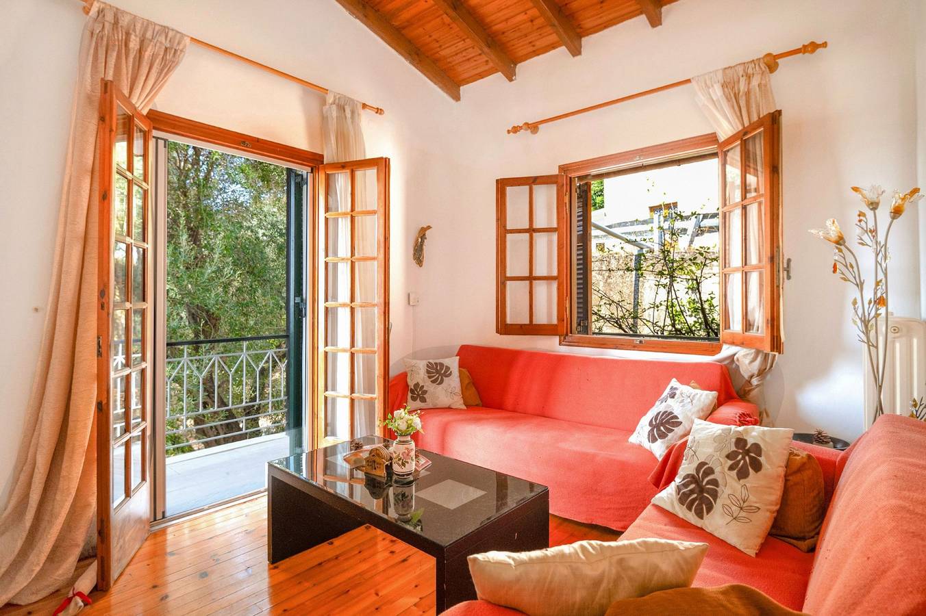 Maison de vacances pour 2 personnes avec balcon in Kalami, Corfou