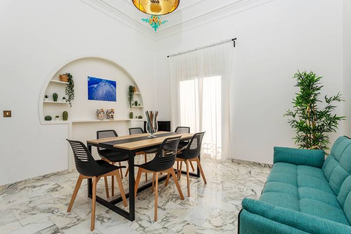 Apartamento para 6 personas, con balcón en Catania