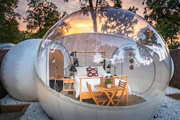 Glamping per 2 persone, con Terrazza e Giardino nonché Panorama a Milano