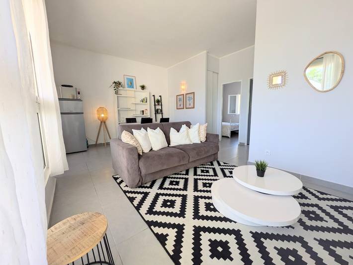 Ferienwohnung für 5 Personen, mit Balkon und Terrasse
