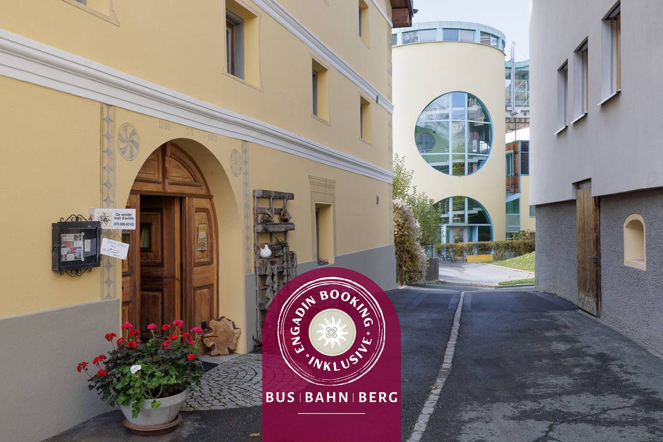 Ganze Wohnung, Ferienwohnung für 5 Personen mit Garten in Scuol, Unterengadin