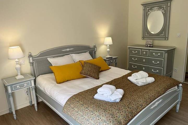 Maison de vacances pour 13 personnes, avec jardin