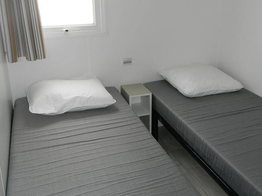 Flower Camping Omaha Beach - Mobilhome 6 personas - Comodidad - Tv in Omaha Beach, Vierville-sur-Mer