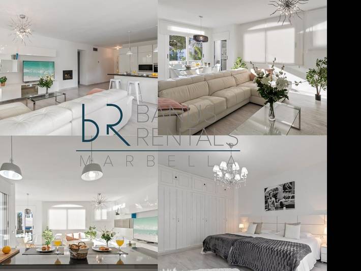 Holiday letting for 5 people, with pool and garden in Puerto Banús